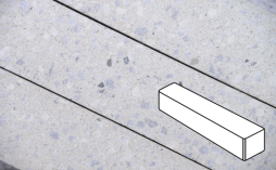 Плитка тротуарная Готика, Granite FINO, Ригель Б.3.П.8, Мансуровский, 360*80*80 мм
