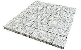 Плитка тротуарная SteinRus Инсбрук Тироль Б.4.Псм.6 Backwash, Эльтон, толщина 60 мм