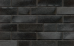 Кирпич клинкерный Westerwaelder Klinker WK 85E, Brilliant Schwarz, 240*55*71 мм