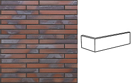 Клинкерная плитка угловая King Klinker KING SIZE LF13 Brick republic, 240*52*115*14 мм
