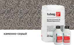 Песчаный компонент для получения водопроницаемого раствора tubag PF-S каменно-серый, 25 кг