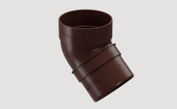 Колено трубы Docke STANDARD 45 градусов, темно-коричневый