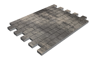 Плитка тротуарная SteinRus Прямоугольник А.6.П.4, гладкая, Нокс, 200*100*40 мм