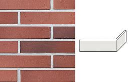 Клинкерная плитка угловая Uniceramix IRON UX17 Red castle, 50*168*52*12 мм