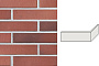 Клинкерная плитка угловая Uniceramix IRON UX17 Red castle, 50*168*52*12 мм