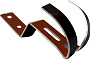 Зажим для коньковой черепицы Koramic, Brown