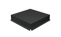 Колпак на столб Grand Line крышка 640*380 мм 0,5 Satin Matt TX с пленкой RAL 7016