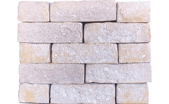Кирпич облицовочный Богандинский КЗ Крюйс white, 210*100*65 мм