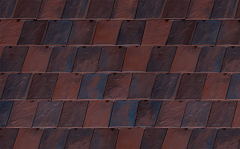 Керамическая черепица рядовая La Escandella Visum3, Russet Klinker
