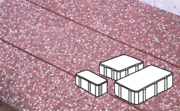 Плитка тротуарная Готика, City Granite FINO, Новый Город Б.2.Псм.6, Емельяновский, 240/160/80*160*60 мм