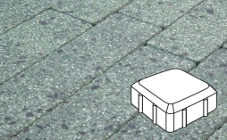 Плитка тротуарная Готика, City Granite FINERRO, Старая площадь Б.1.К.6, Порфир, 160*160*60 мм