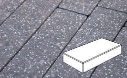 Плитка тротуарная Готика, Granite FINERRO, Картано Гранде Б.3.П.6, Ильменит, 300*200*60 мм