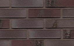 Клинкерная плитка под кирпич Feldhaus Klinker NF 14 R565 carbona geo ferrum 240*71*14 мм