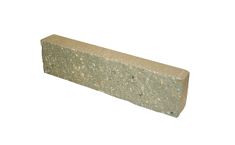 Кирпич гиперпрессованный Акварид К3, Дикий камень, Фисташковый, полнотелый, 250*40*65 мм