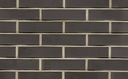Кирпич клинкерный Muhr 05F Eisenschmelz Schwarzbraun Fuss гладкий, 290*60*71 мм