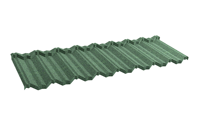 Композитная черепица Gerard Classic Sage, 1265*369 мм
