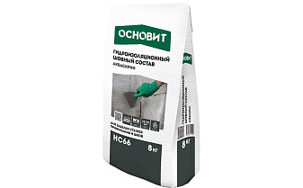 Шовный гидроизоляционный состав с проникающим эффектом Основит АКВАСКРИН HC66, 8 кг
