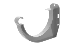 Кронштейн желоба BRAAS, 150/100 мм, ПВХ, графит