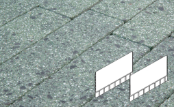 Плитка тротуарная Готика, City Granite FINERRO, Плита AI Б.7.Ф.8, Порфир, 700*500*80 мм