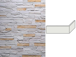 Облицовочный камень ИНТЕРКАМ Ай-Петри угловой элемент 7110