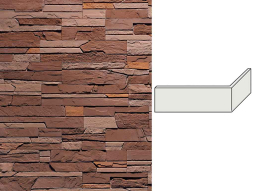 Облицовочный камень ИНТЕРКАМ Ай-Петри угловой элемент 7109