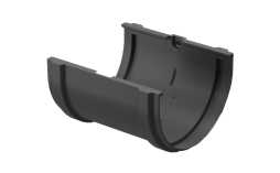 Соединитель желобов Docke PREMIUM, графит