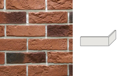 Угловой декоративный кирпич Redstone Town brick TB-66/U 200*85*65 мм