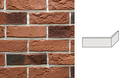 Угловой декоративный кирпич Redstone Town brick TB-66/U 200*85*65 мм