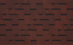 Гибкая черепица TEGOLA COMFORT, SANREMO, Rosso 402
