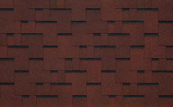 Гибкая черепица TEGOLA COMFORT, SANREMO, Rosso 402
