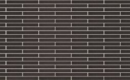 Клинкерная плитка под кирпич King Klinker Dream House 18 Volcanic black, 490*52*14 мм