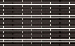 Клинкерная плитка под кирпич King Klinker Dream House 18 Volcanic black, 490*52*14 мм
