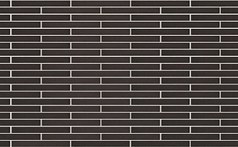 Клинкерная плитка под кирпич King Klinker Dream House 18 Volcanic black, 490*52*14 мм