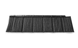 Композитная черепица рядовая Metrotile IShake Grey