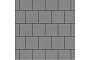 Плитка тротуарная SteinRus Валенсия Б.3.К.8, гладкая, серый, 300*300*80 мм