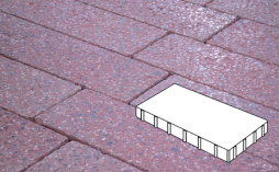 Плитка тротуарная Готика, City Granite FINERRO, Плита Б.6.П.8, Ладожский, 600*400*80 мм