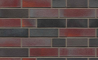 Кирпич клинкерный Muhr 25 Violettschwarz гладкий, Spar NF, 240*55*71 мм