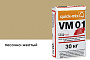 Цветной кладочный раствор quick-mix VM 01.I песочно-желтый 30 кг