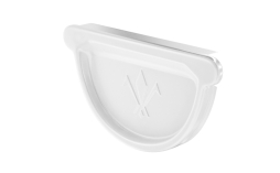 Заглушка универсальная с резиновым уплотнителем Aquasystem PE dRain RR 20 D 125 мм