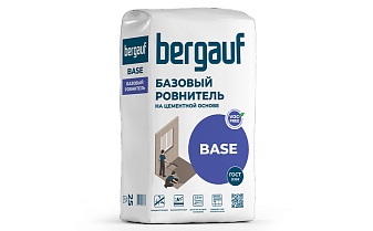 Базовый ровнитель на цементной основе Bergauf BASE, 25 кг