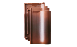 Керамическая черепица рядовая ERLUS Е 58 S рустик, матовый ангоб