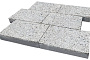Плитка тротуарная SteinRus Парк Плейс Б.3.П.8, Backwash, Мрамор, 600*300*80 мм