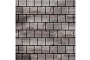 Плитка тротуарная SteinRus Армор В.2.К.8, гладкая, ColorMix Умбра, 100*100*80 мм