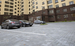 Плитка тротуарная Паркет Б.4.П.6 гранит серый, 180*60*60 мм
