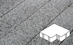 Плитка тротуарная Готика, Granite FINO, Калипсо Б.2.Ф.6, Белла Уайт, 200*200*60 мм