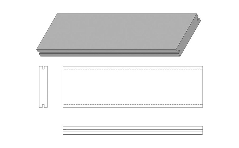 Клинкерная облицовочная плитка King Klinker King size для НФС, LF05 Black heart, 240*71*17 мм