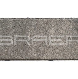 Плитка тротуарная BRAER Прямоугольник Color Mix Туман 200*100*60 мм