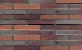 Кирпич клинкерный Muhr 12 Blaurot-bunt гладкий, 240*90*40 мм