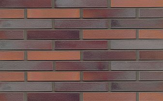 Кирпич клинкерный Muhr 12 Blaurot-bunt гладкий, 240*90*40 мм