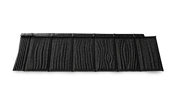 Композитная черепица рядовая Metrotile IShake Black